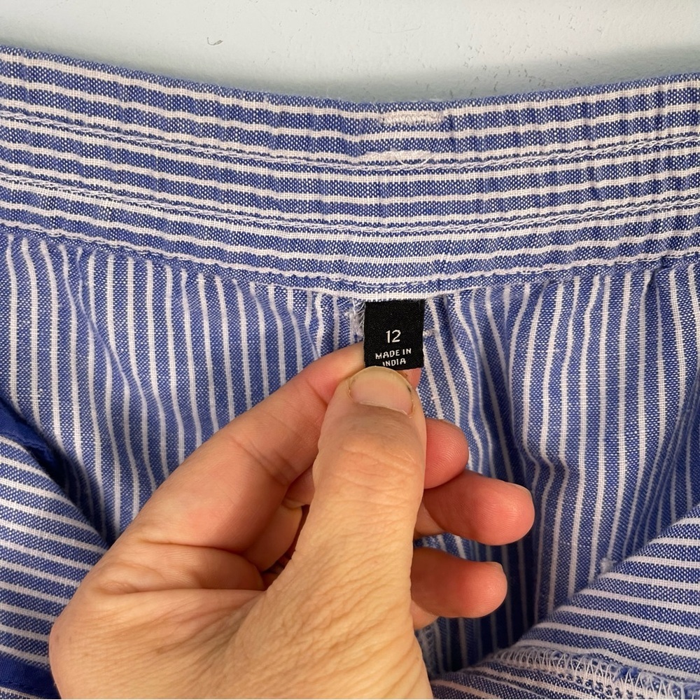 Talbots The Easy Drawstring Pant 12 Wide Leg Line… - image 7